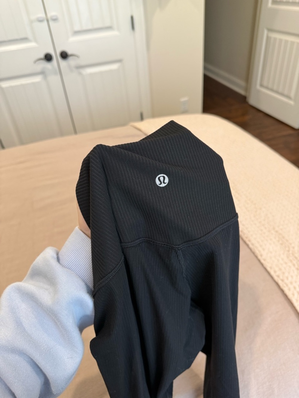 lululemon athletica Black Ribbed High-Rise Leggings - Picture 5 of 5